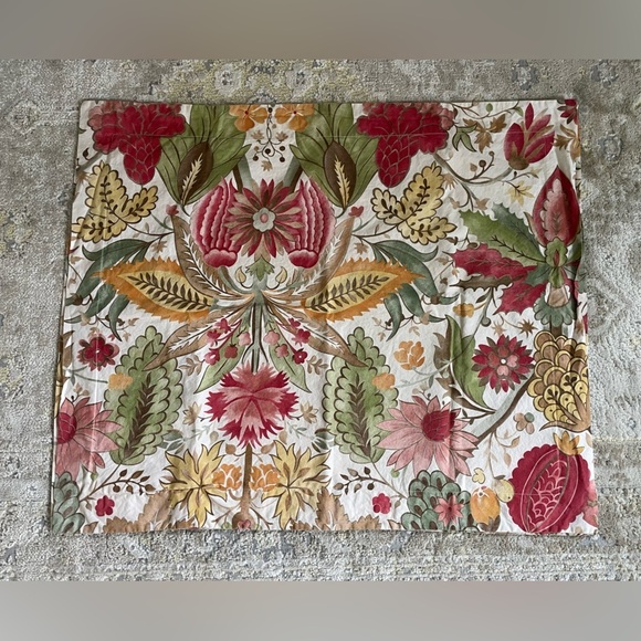 Pottery Barn Courtney Green Sienna Set of Two Shams - Picture 3 of 8